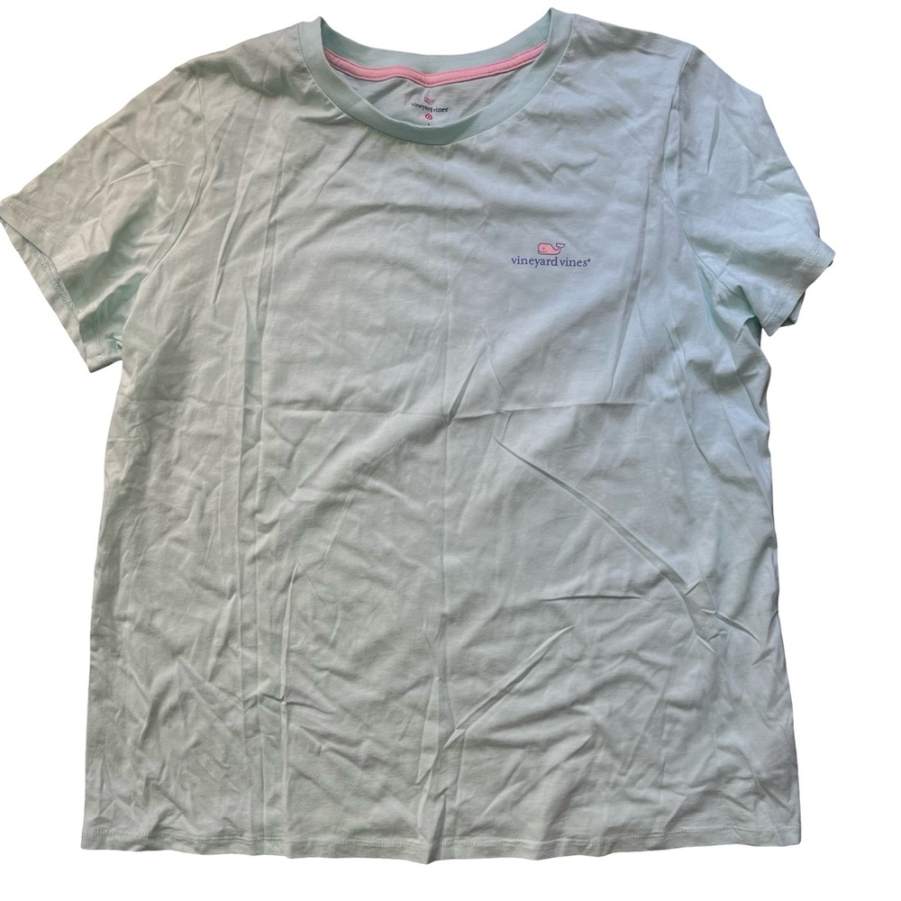 Vineyard Vines Light Mint Short-Sleeve Tee “Everyday Should Feel This Good” L